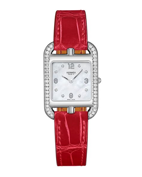 hermes cape cod pm watch strap|hermes cape cod diamond watch.